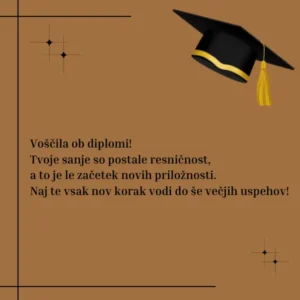 voščilo za diplomo